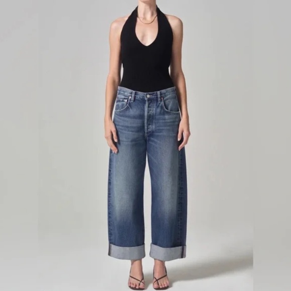 Citizens of Humanity Ayla Baggy Cuffed - Picture 1 of 9